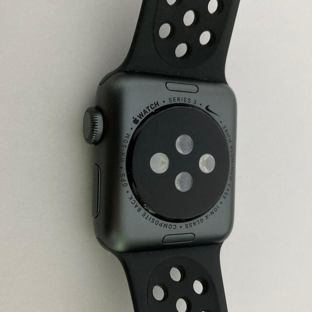 Apple Watch(アップルウォッチ)のApple Watch Nike+ Series3  38mm   GPSモデル スマホ/家電/カメラのスマホ/家電/カメラ その他(その他)の商品写真