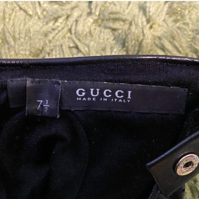 早者勝ち！
 レザーグローブ 【美品】GUCCI 未使用 グッチ 手袋 革手袋 グッチ GUCCI- レディース ロゴ 黒 ブラック 楽天市場】グッチ ファッション小物 3