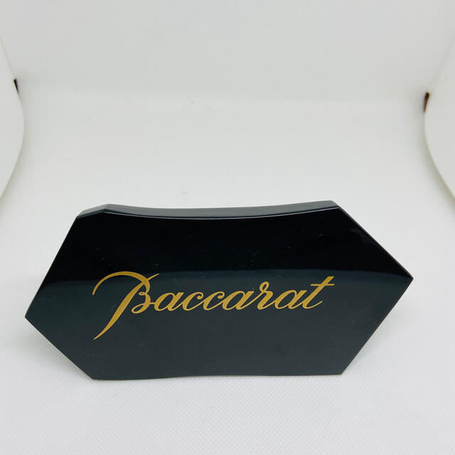 バカラ　Baccarat ディスプレイ　黒　ブラック　大サイズ　レア