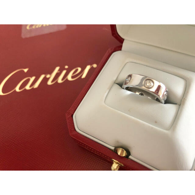 Cartier(カルティエ)のCartier カルティエ　ラブリング　フルダイヤ　新品仕上げ済み レディースのアクセサリー(リング(指輪))の商品写真