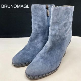 ブルーノマリ(BRUNOMAGLI)のブルーノマリ　ショートブーツ　スエード(ブーツ)