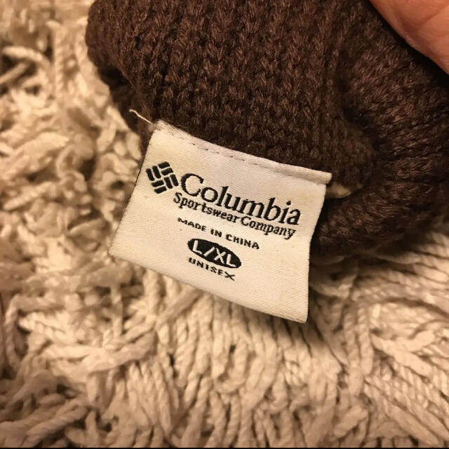 Columbia(コロンビア)のコロンビア Columbia ニット帽 手袋　セット メンズの帽子(ニット帽/ビーニー)の商品写真