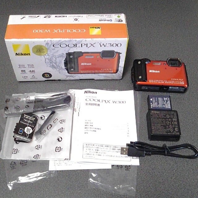 Nikon coolpix W300コンパクトデジタルカメラ