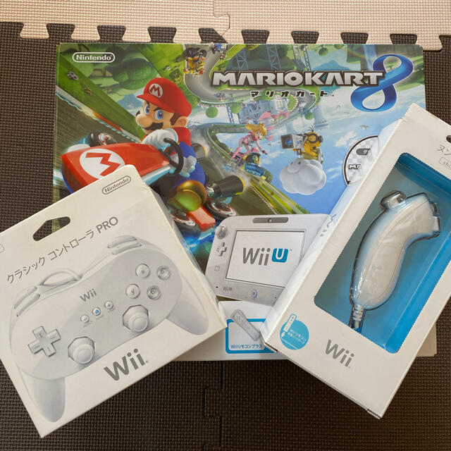 Wii U マリオカート8セット、スプラトゥーン付き 美品