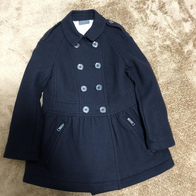 最終価格。子供 極美品 バーバリー クラシカルウールコート 8Y 120.130