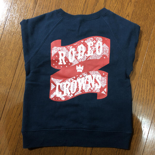 RODEO CROWNS(ロデオクラウンズ)のロデオクラウンズキッズ　トレーナー キッズ/ベビー/マタニティのキッズ服男の子用(90cm~)(Tシャツ/カットソー)の商品写真