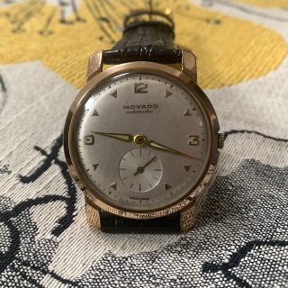 モバード(MOVADO)のWAKUTIN様専用)Movado モバード メンズ アンティーク時計 GF  (腕時計(アナログ))