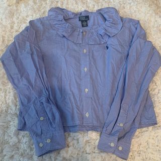 ポロラルフローレン(POLO RALPH LAUREN)の【gs様専用】ラルフローレンRalph Lauren 青チェックリメイクブラウス(シャツ/ブラウス(長袖/七分))