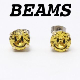 ビームス(BEAMS)のビームス　クリスタル　スマイル　ピアス　(ピアス)