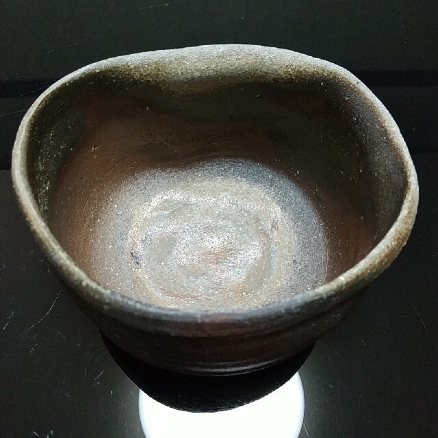 【備前焼 抹茶茶碗②】Bizen ware Matcha tea bowl エンタメ/ホビーの美術品/アンティーク(陶芸)の商品写真