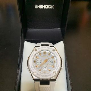 ジーショック(G-SHOCK)の美品G-SHOCK！電波ソーラーG-STEEL(腕時計(デジタル))