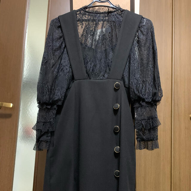 SNIDEL - Herlipto Lace-Trimmed Bella Midi Dressの通販 by ha23's ...
