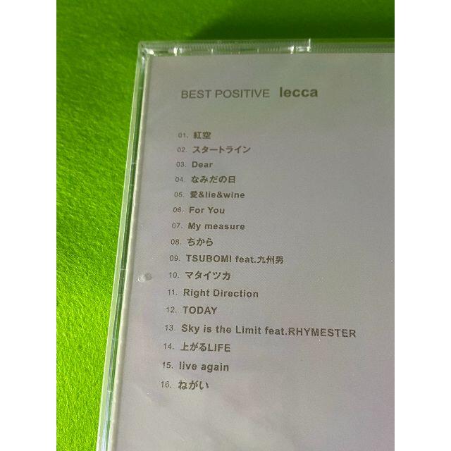 lecca BEST POSITIVE エンタメ/ホビーのCD(ポップス/ロック(邦楽))の商品写真