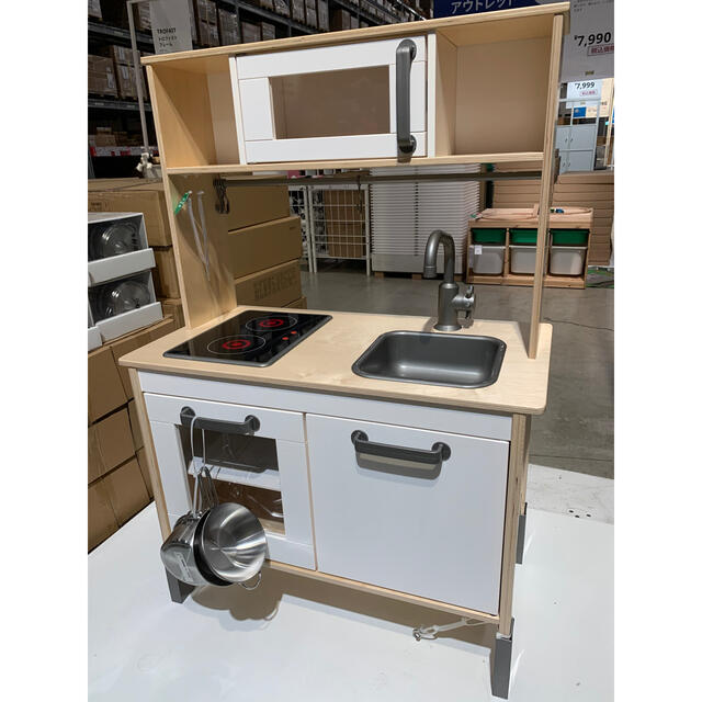 IKEA - DUKTIG ドゥクティグ おままごとキッチン, バーチの通販 by ...