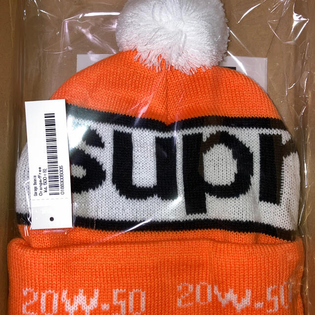 Supreme(シュプリーム)のSupreme  Garage Beanie orange ニット帽 メンズの帽子(ニット帽/ビーニー)の商品写真