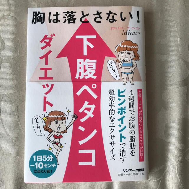 サンマーク出版(サンマークシュッパン)の胸は落とさない！下腹ペタンコダイエット エンタメ/ホビーの本(ファッション/美容)の商品写真