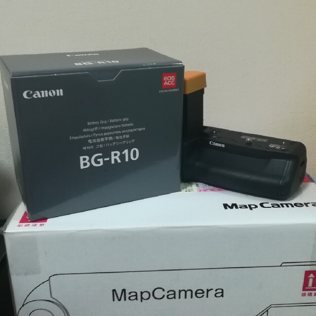 Canon(キヤノン)のキャノンバッテリーグリップ BG-R10 R5 R6 バッテリーグリップ   スマホ/家電/カメラのカメラ(ミラーレス一眼)の商品写真