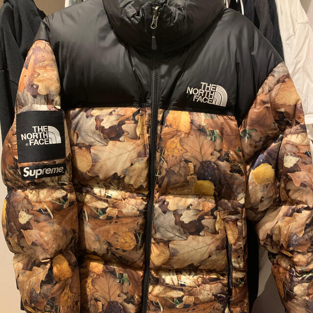 NORTH FACE ノースフェイス 枯葉 枯れ葉 ヌプシ S ダウンジャケット-