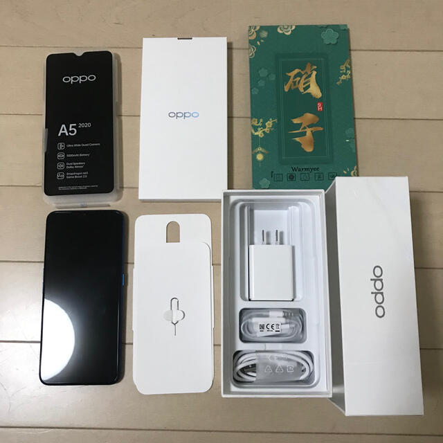 Rakuten(ラクテン)のOPPO A5 2020 国内SIMフリー版 美品 購入1週間 ガラスフィルム付 スマホ/家電/カメラのスマートフォン/携帯電話(スマートフォン本体)の商品写真