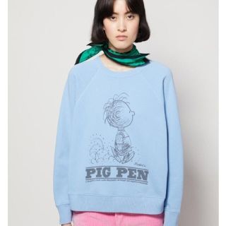 マークジェイコブス(MARC JACOBS)のマークジェイコブス　ピーナッツ　スウェット　ブルー　ピッグペン　pigpen(トレーナー/スウェット)