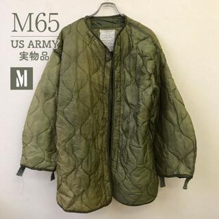 【13】M65 ライナー Mサイズ キルティング 77年 アーミー 実物 米軍 (ミリタリージャケット)