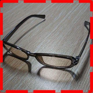 【新品未使用】ブルーライトカットメガネ 黒色（PCメガネ・パソコンメガネ）(サングラス/メガネ)