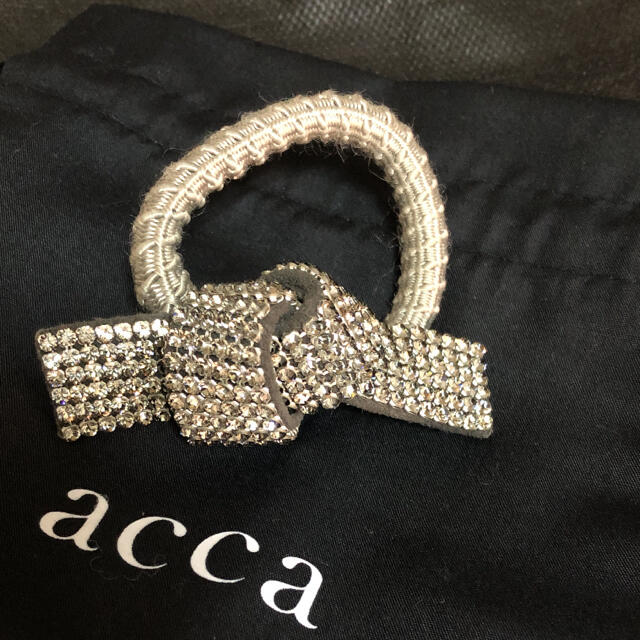 acca(アッカ)のacca ドレスポニー　リボンゴム レディースのヘアアクセサリー(ヘアゴム/シュシュ)の商品写真