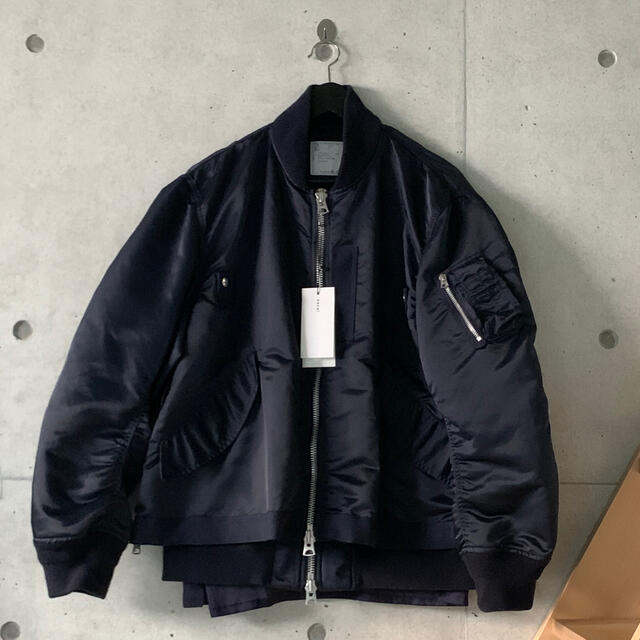 ショッピング通販 sacai Fabric Combo MA-1 フライトジャケット