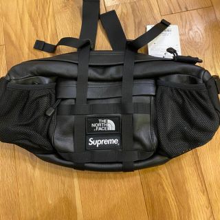 シュプリーム(Supreme)のsupreme the north face レザーウエストバック(ボディーバッグ)