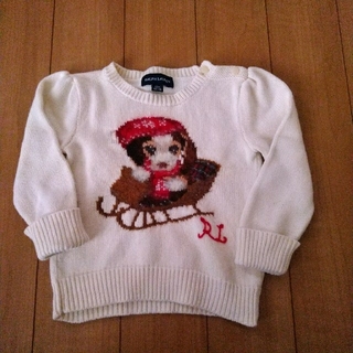 ラルフローレン(Ralph Lauren)の☆ラルフローレン☆　クリスマスセーター　 80㎝(ニット/セーター)