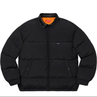 シュプリーム(Supreme)のSupreme Leather Collar Puffy Jacket Down(ダウンジャケット)