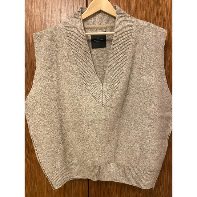 18AW UNUSED V-NECK KNIT VEST US1499 2