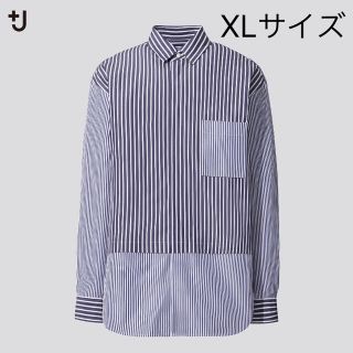 ジルサンダー(Jil Sander)の【送料無料】+J UNIQLO  スーピマコットンオーバーサイズシャツ(シャツ)