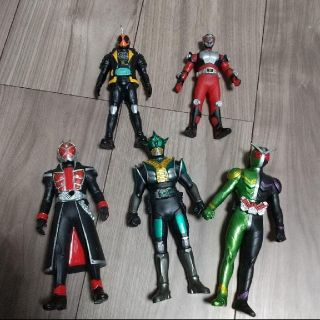 バンダイ(BANDAI)の『318』★中古★ 仮面ライダーソフビ まとめ売りセット(特撮)