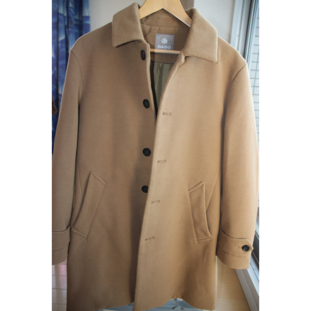 ナノユニバース　コート メンズのジャケット/アウター(ステンカラーコート)の商品写真