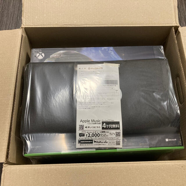 XBOX series X本体　新品　未使用　未開封