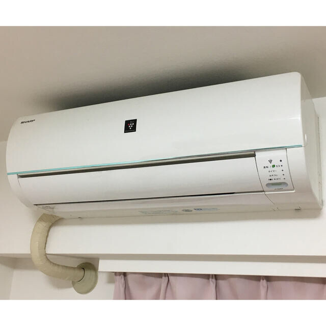 SHARP - SHARP ルームエアコン 6畳 高濃度プラズマクラスター25000の