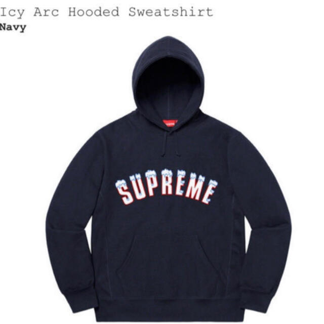 Supreme Icy Arc Hooded sweatshirt XLサイズ