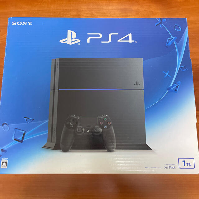 【新品未開封】SONY PlayStation4 JET BLACK 1TB