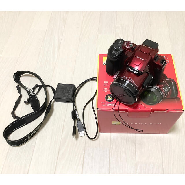 カメラ】Nikon COOLPIX B700(レッド) - コンパクトデジタルカメラ