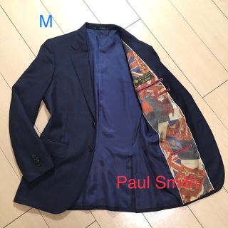 ポールスミス(Paul Smith)のポールスミス×極上ロロピアーナ130'sシルク混ネイビージャケット 通年A243(テーラードジャケット)