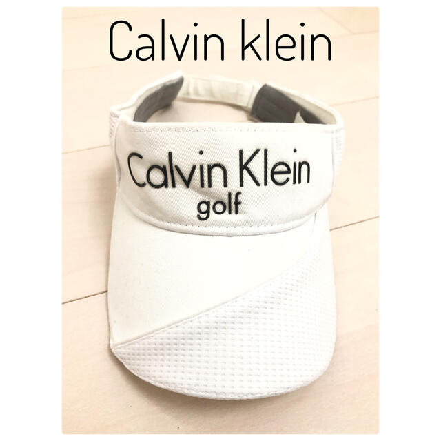 Calvin Klein - Calvin Klein golf サンバイザー ゴルフ カルバンクライン 白の通販 by ハイブランド好き?'s  shop｜カルバンクラインならラクマ