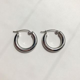 チャンキーフープピアス  シルバー(ピアス)