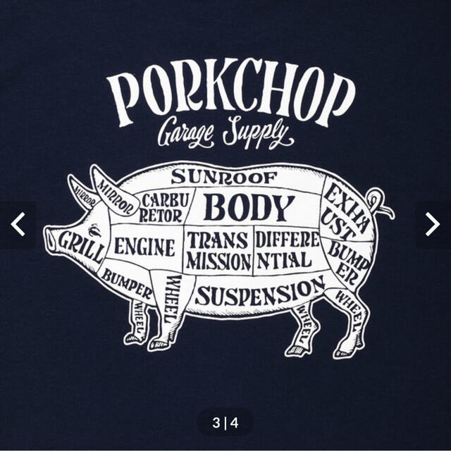 NEIGHBORHOOD(ネイバーフッド)のPORKCHOP ポークチョップ　ロンT       新品 メンズのトップス(Tシャツ/カットソー(七分/長袖))の商品写真