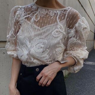 アメリヴィンテージ(Ameri VINTAGE)のUNERESSED FAIRY LACE BLOUSE★amerivintage(シャツ/ブラウス(長袖/七分))