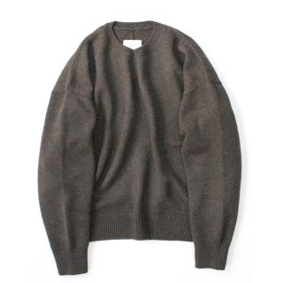 サンシー(SUNSEA)のEX FINE LAMBS CREW NECK KNIT LS (ニット/セーター)