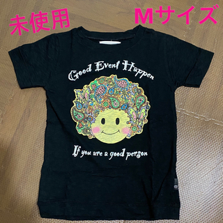 【未使用】アフロ ニコちゃん Tシャツ /Mサイズ(Tシャツ(半袖/袖なし))