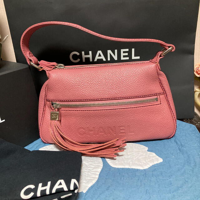 CHANEL(シャネル)の超明日迄☆SALE☆美品☆可愛い☆CHANEL☆ショルダーバッグ☆フリンジ☆ レディースのバッグ(ショルダーバッグ)の商品写真