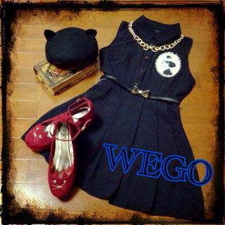 ウィゴー(WEGO)のWEGO▼厚底CATパンプス(ハイヒール/パンプス)