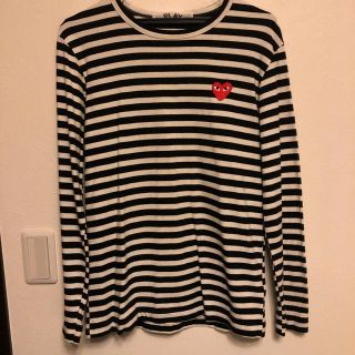 コムデギャルソン(COMME des GARCONS)のコムデギャルソン ボーダー 長袖シャツ tシャツ(Tシャツ/カットソー(七分/長袖))